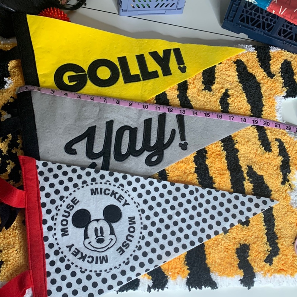Disney Mickey Mouse pennants